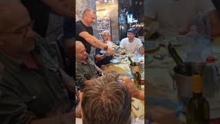 Biagio Izzo Stefano de Martino e Francesco paolantoni a cena nei quartieri spagnoli [upl. by Dranyl]