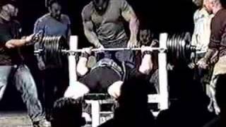 Scot Mendelson 715 Raw Bench Press World Record [upl. by Urd66]