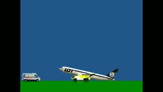 Lot Polish Airlines Flight 16 In Reverse capcut plane edit humor nutshell emergencylanding [upl. by Flossie]