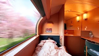 10 Hours on Japan’s First Class Overnight Train  🇯🇵 Sunrise Express [upl. by Sanoj]