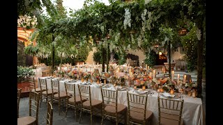 A quotsecret garden stylequot luxury Wedding in Italy [upl. by Laohcin915]