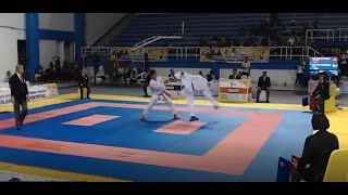 POMNAS XVIII 2023FINAL KUMITE 75 KG PUTRA DKI JAKARTA  Miguel vs KALIMANTAN SELATAN MAfifL [upl. by Anileva]