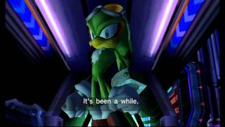 Sonic Riders Zero Gravity Wii Hero Story Cutscene 3 [upl. by Ahsitul704]