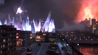 Some Cool scenes from Godzilla Vs SpaceGodzilla [upl. by Nyrahtak]