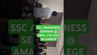 SSC AWARENESS SEMINAR AT AMAL COLLEGE NILAMBUR sscmalayali ssccgl sscchsl [upl. by Lamaaj]