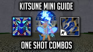 Learn Kitsune PvP in 8 Mins  Kitsune PvP Mini Guide Blox Fruit [upl. by Leonore906]