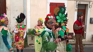 Carnaval BizeMinervois medley  La FanfaRose  18 février 2024  BizeMinervois [upl. by Thgiwed]