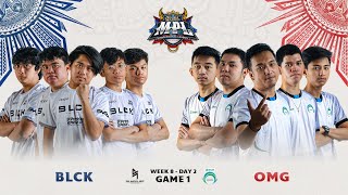 MPLPH S9 W8D2 BLCK VS OMG Game 1 [upl. by Sergei886]