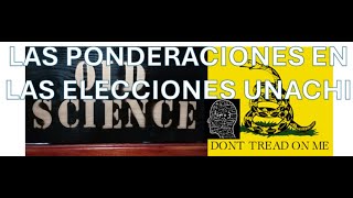 LAS PROPUESTAS DE PONDERACION DE LOS VOTOS EN LAS ELECCIONES UNACHI LA RECTORA DEBERIA IRSE [upl. by Oicnecserc]