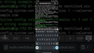 install nextcloud in vps server with few steps and secure it using Lets Encrypt ssl follow me 🥹🥹🤩🥹 [upl. by Kcirrej]