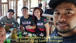 Southwoods Revs Laguna Riders at Burger Ahuy Laurel Batangas 03242024 [upl. by Norvin595]