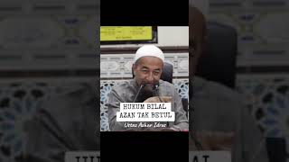 BILAL AZAN TAK BETULAPA HUKUM [upl. by Bennett]