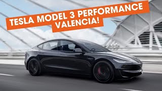 Tesla Model 3 Performance Valencia [upl. by Dine57]