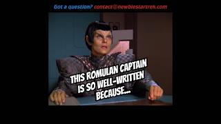 This Romulan Captain is so wellwritten because [upl. by Nek]