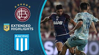 Lanús vs Racing Extended Highlights  Argentina LPF  CBS Sports Golazo [upl. by Thurmann]