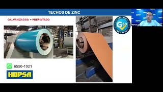 Capacitación GrabaciónTechos De Zinc Producto Y Correcta Instalación [upl. by Eciral590]