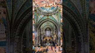 Notredame of fourviere 🇫🇷 history gothicarchitecture ytshorts fyp god [upl. by Cal769]