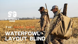 New Waterfowl Gear for 2024  Guide Gear Layout Blind  Sportsmans Guide [upl. by Hakeem]