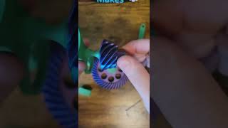 3D Printed Hypoid Gear Drive  Mechanical 3d Print [upl. by Revart]