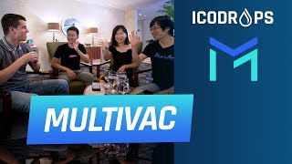 Short Interview with MultiVAC team  Korea Blockchain Week  Seoul18 [upl. by Whittaker]