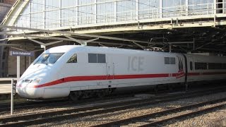 ICE 1Sound 401 086 Werbung quotBock auf Graubündenquot fährt aus [upl. by Nairahcaz932]