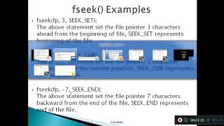 Learn to use ftell fseek and rewind functions [upl. by Etnud]