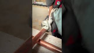 Soldering a Copper Elbow shorts [upl. by Narahs]