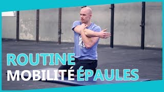 MOBILITÉ DES ÉPAULES CROSSFIT  Une routine de souplesse et récupération après lentraînement [upl. by Alake]