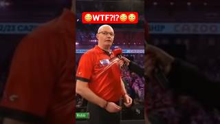 🚨incident at the worlds Mansell😳😬 Dart WM Darts World Championships Mickey 🎯 [upl. by Neeuq]