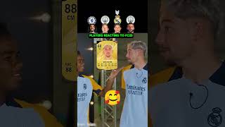 PLAYERS REACTING TO FC25 CARDS [upl. by Idnas]