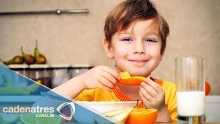 ¿Algunos alimentos producen hiperactividad en niños [upl. by Karlin]