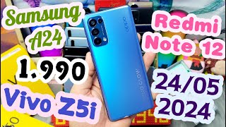 076 734 7340  24052024  Samsung A73 5g  Oppo Reno 6z 5g  Iphone X 2300  Vivo Y19 thanh lý 850 [upl. by Arbma]