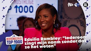 Edsilia Rombley quotIedereen zingt mijn naam zonder dat ze het wetenquot [upl. by Sylado320]