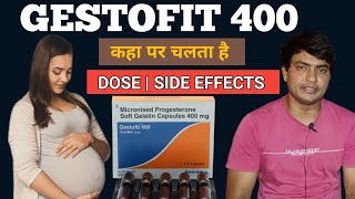 gestofit 400 mg uses in pregnancy  gestofit 400 mg capsule uses in hindi  gestofit 400 mg [upl. by Enihpad56]