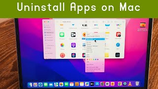 How to Uninstall Apps on Mac Completely and Safely  Correct Way to Uninstall Apps on Mac 2023 [upl. by Gable]