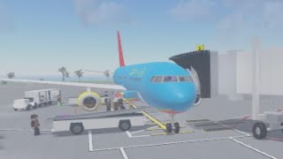 RexAir First Flight Transit Robloxia To Seattle To Honolulu Flight 8003 [upl. by Pacorro]