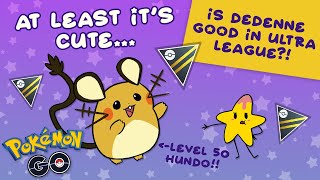 I Used a Lvl 50 Dedenne in Ultra League Premier [upl. by Assiralk]