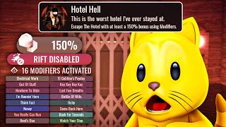 I GOT ROBLOX DOORS HOTEL HELL ACHIEVEMENT FINALLY [upl. by Airdnahs]