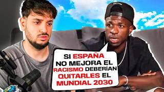 VINICIUS ACUSA a ESPAÑA de RACISTA y pide que le quiten el MUNDIAL 2030 [upl. by Moon]