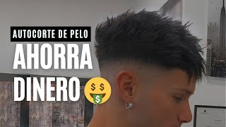 COMO CORTARSE el PELO UNO MISMO  FADE tutorial [upl. by Elleinod]