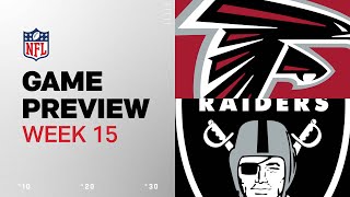 Atlanta Falcons vs Las Vegas Raiders  2024 Week 15 Game Preview [upl. by Dynah]