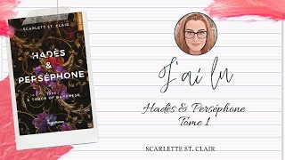 Jai LU 📚 Hadès amp Perséphone T1 [upl. by Corri]