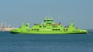 Atlantic Ferries  travessia SetúbalTróia [upl. by Onairot]