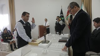 🔰⚜️VICEGOBERNADOR TOMA JURAMENTO AL NUEVO PRESIDENTE DEL CONSEJO REGIONAL DE SALUD⚜️🔰 [upl. by Yesac]