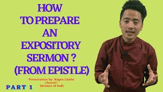 How to STUDY the BIBLE for a Sermon  How to Write a Sermon  Step 2 [upl. by Mirabella]