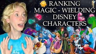 RANKING MAGICWIELDING DISNEY CHARACTERS 🧚🏻🧞‍♂️🪄 with Nicky Marra [upl. by Glenden]