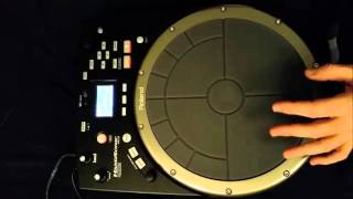 Roland HandSonic HPD20 used as a full drum kit [upl. by Amelita948]