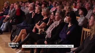 Petřvald  Beseda a autogramiáda autorky trilogie Šikmý kostel Karin Lednické 24102024 [upl. by Neleb]