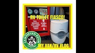 I Make HUGE Mistake My RV Toilet Fiasco [upl. by Heim]