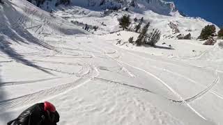 Snowbird Ski Resort the Chamonix Bowl [upl. by Nylkoorb]